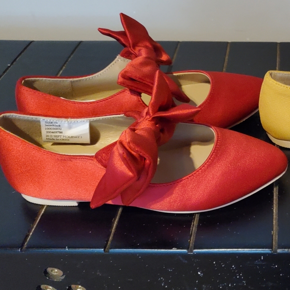 Lot of 2 Janie & Jack Toddler Flats - Picture 2 of 4